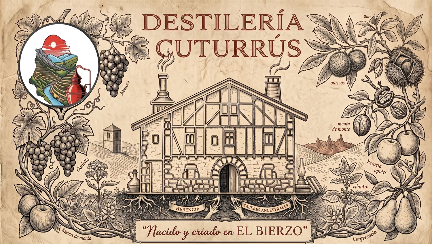 Destilería Cuturrús Ilustración